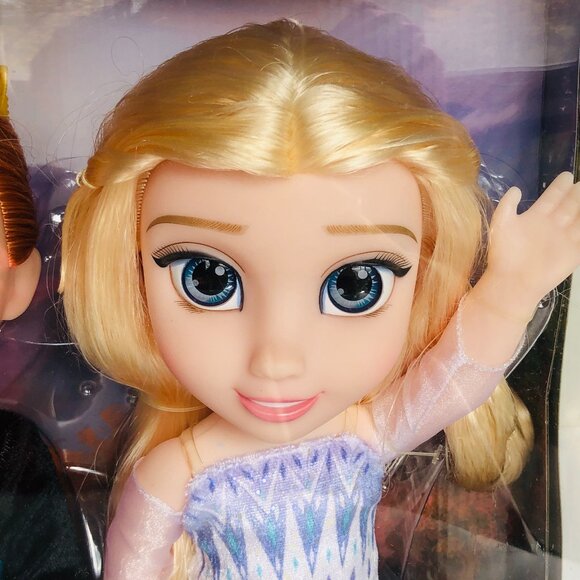 Frozen II Queen Anna & Elsa The Snow Queen Adventure Dolls 2 Pack New in Box - Picture 12 of 16